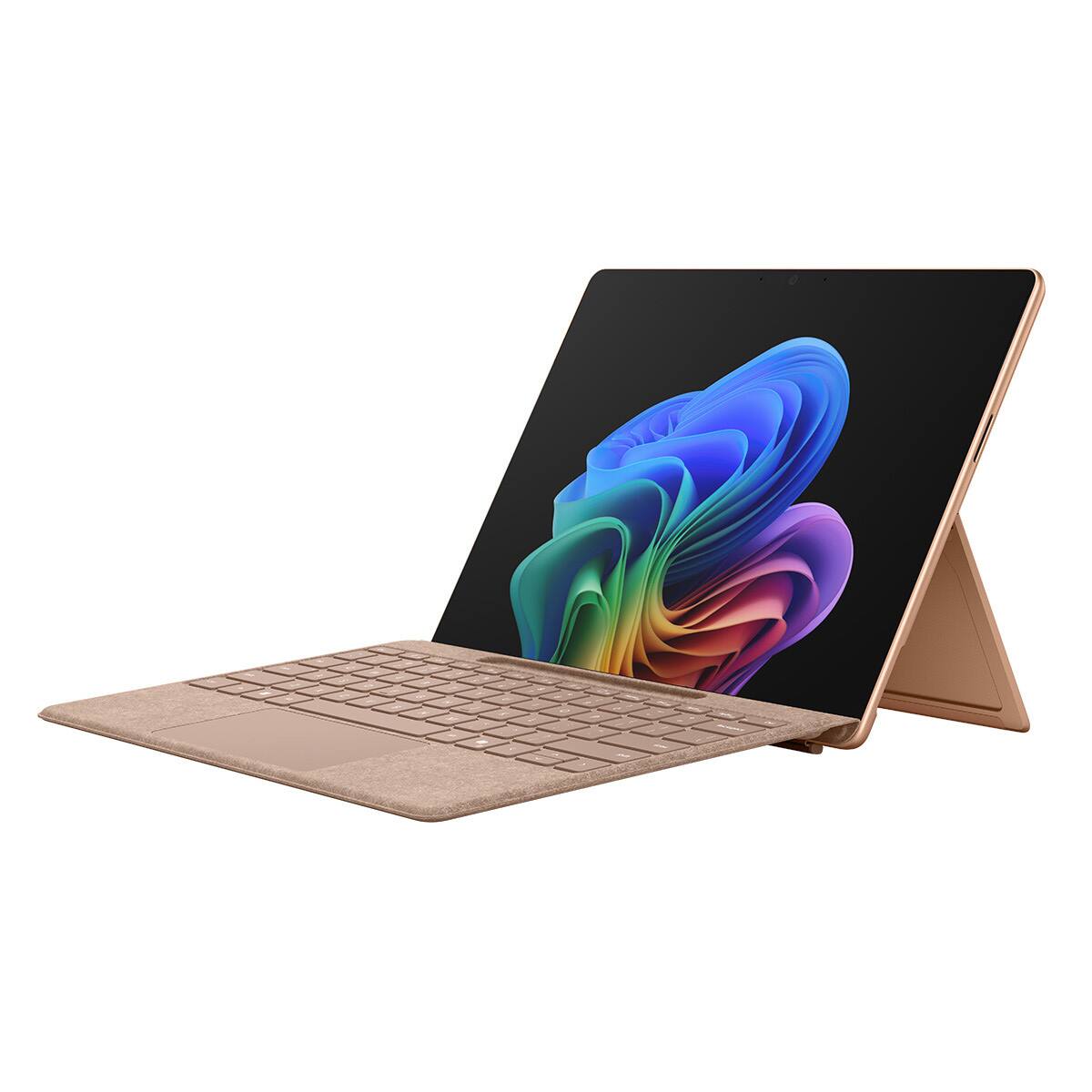 Front. Microsoft - Surface Pro - 13" OLED Touchscreen - Snapdragon X2 Elite (12 Core) 2026 - 16GB Memory - 512GB SSD - Device Only - Dune.