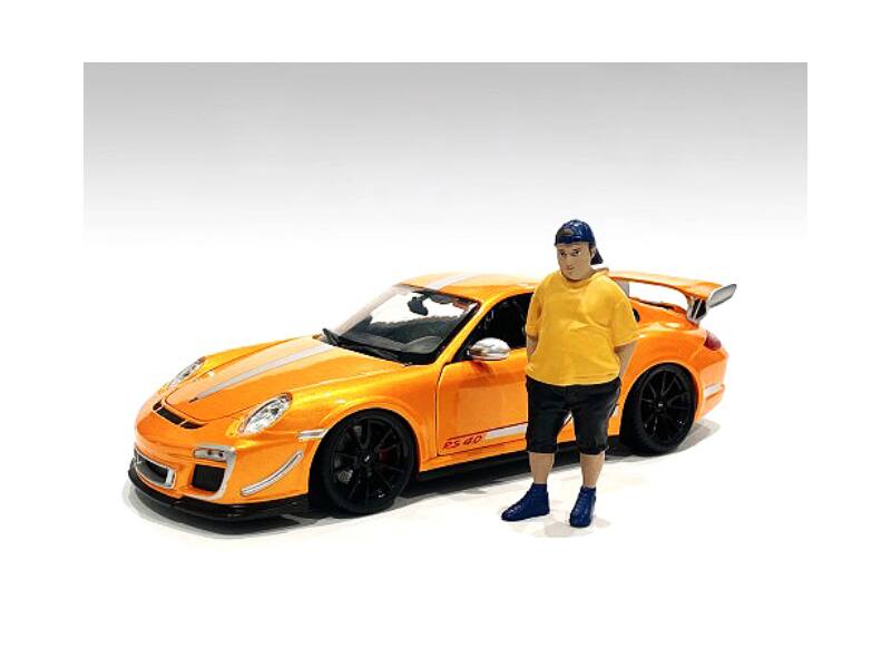 Front. American Diorama - "Car Meet 1" Figurine II for 1/24 Scale Models by American Diorama.