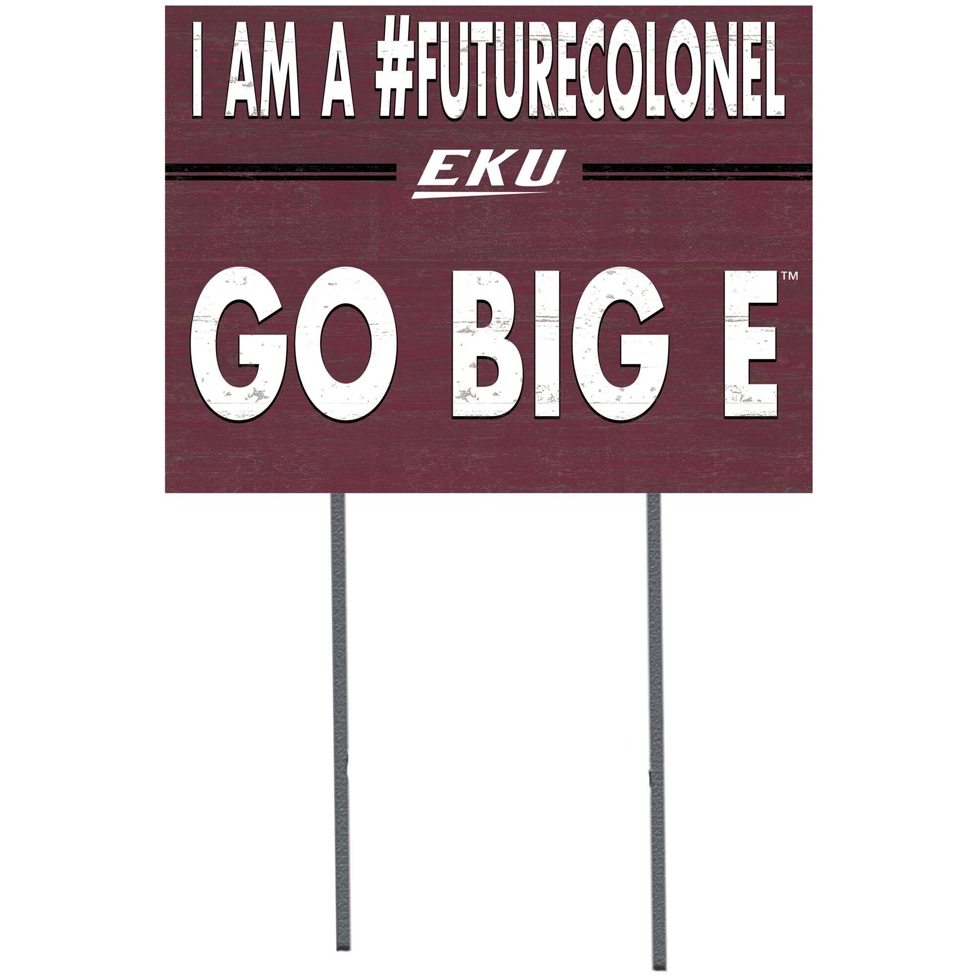 Eastern Kentucky Colonels 18" x 24" Yard Sign