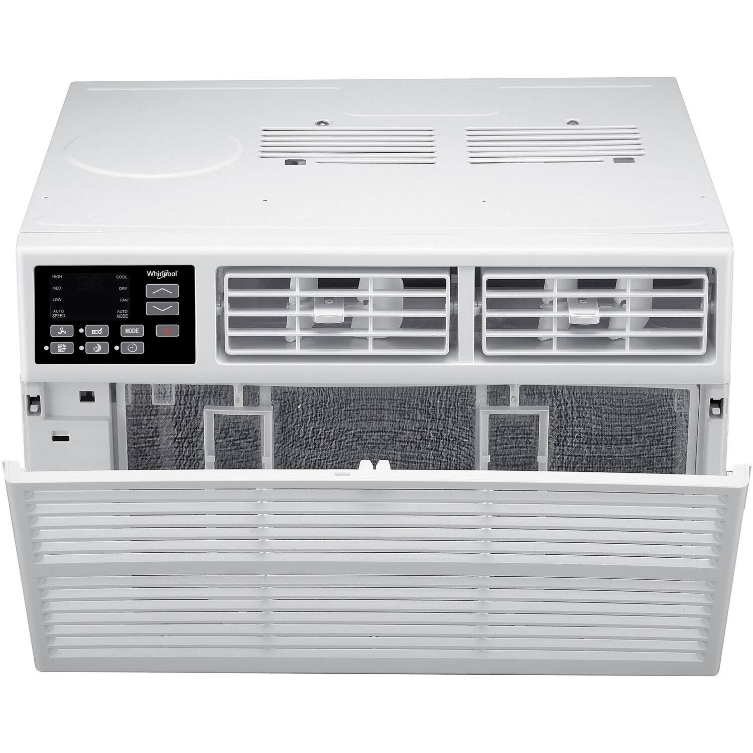 Alt View 6. Whirlpool - 1,000 Sq. Ft. 18,000 BTU 230V  Window Air Conditioner - White.