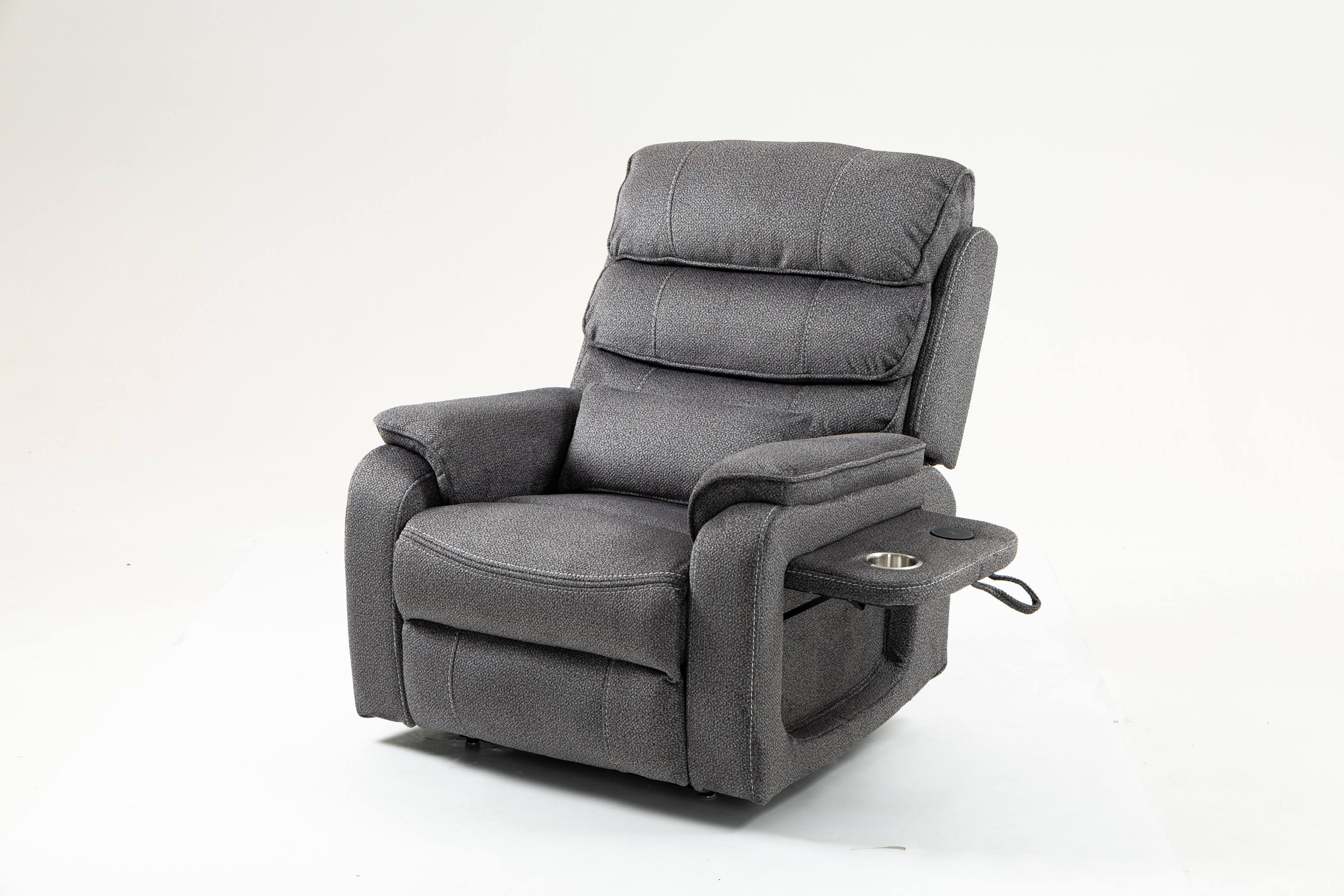 Alt View 5. TinyHomie - Lounge chair lift chair relax sofa chair sitting room furniture sitting room - Gray.
