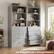 Tall Bookshelf with 4 Storage Drawers