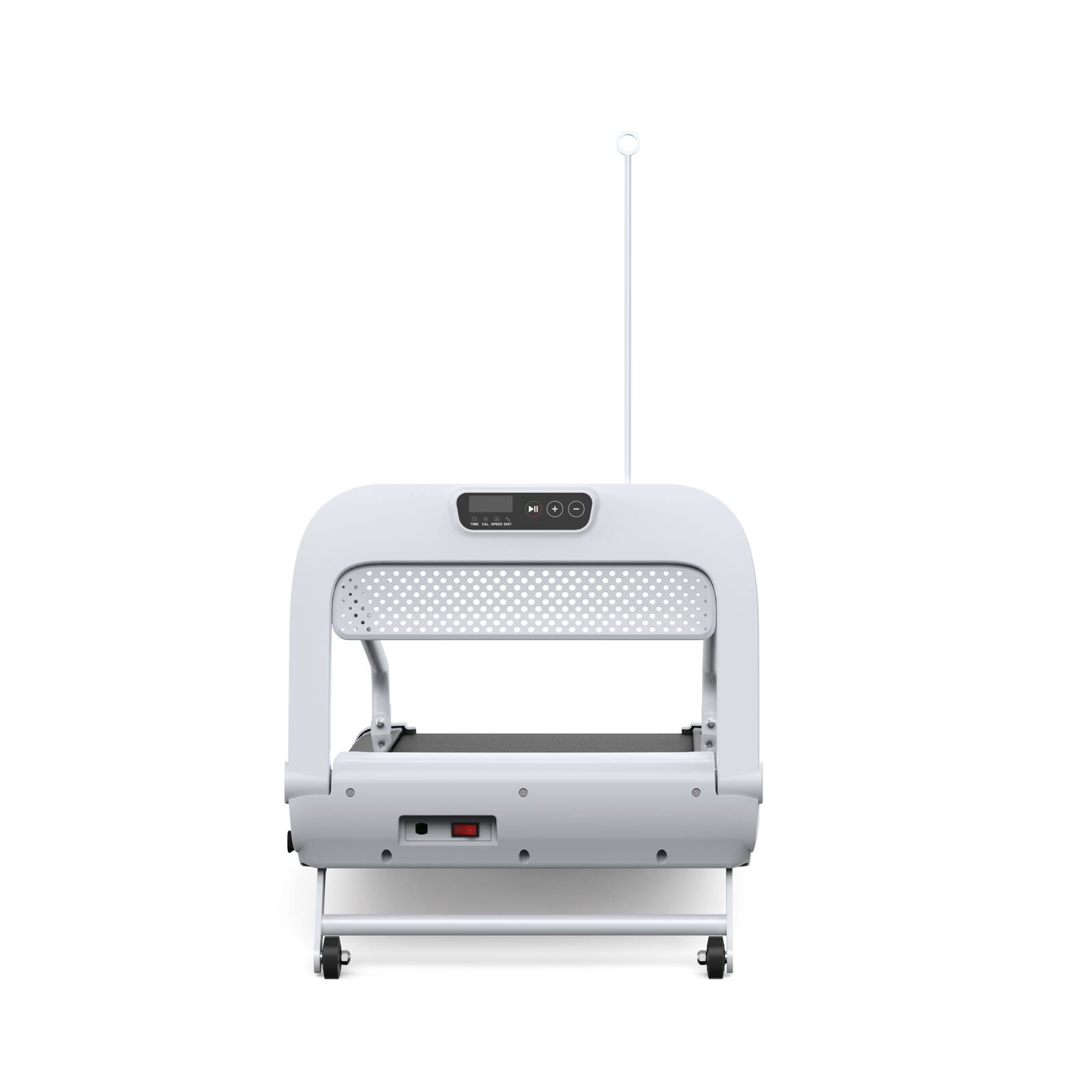 Alt View 7. Tiramisubest - 2025 Adjustable Speed Quiet Smart Pet Treadmill for Small/Medium Dogs with Spacious Running Area - White.