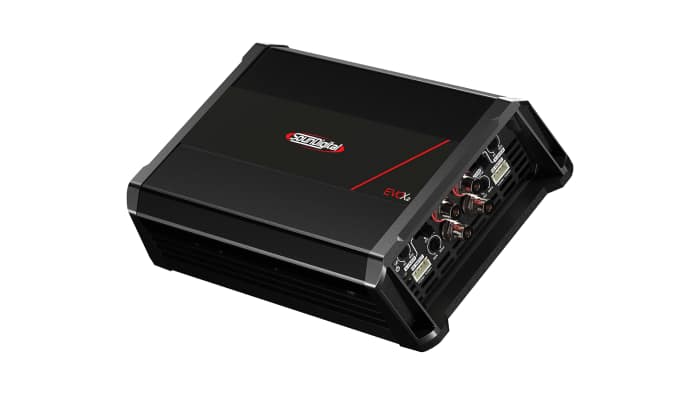 SounDigital - 2400.4 EVOX2 2 OHM 2400 Watt RMS 4 Channel Amplifier - Black