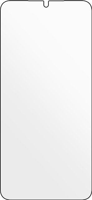 Front. BodyGuardz - BodyGuardz Pure 3 Clear Glass Screen Protector  - Samsung Galaxy S25+ - Clear.