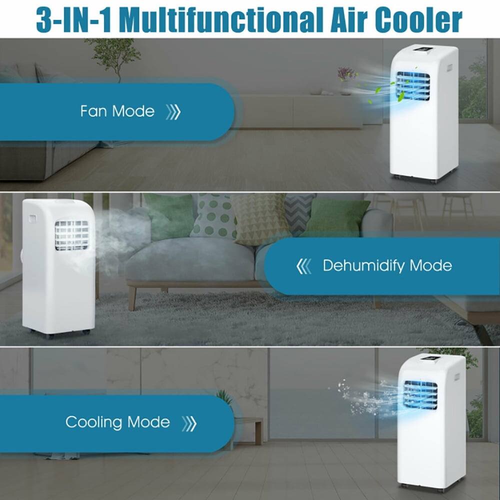3-IN-1 Multifunctional Air Cooler

- Fan Mode
- Dehumidify Mode
- Cooling Mode