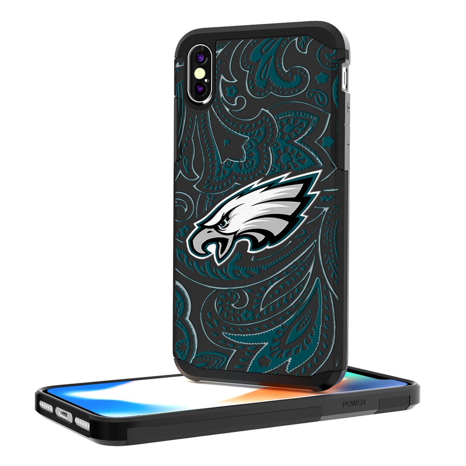 Keyscaper NFL Philadelphia Eagles iPhone Rugged Paisley Design Case 15 ...