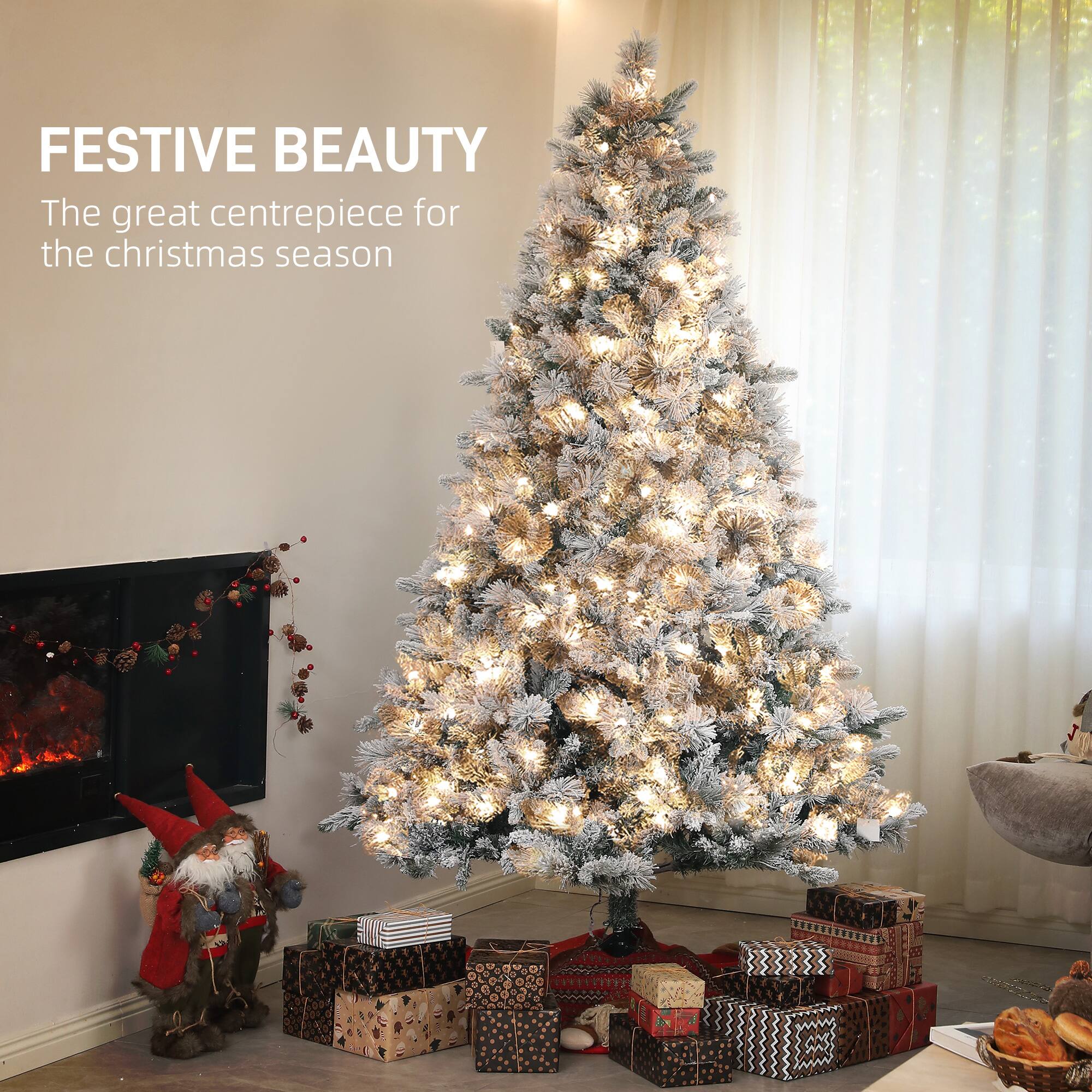 FESTIVE BEAUTY  
The great centerpiece for the Christmas season