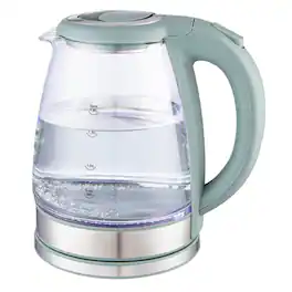 Lumme - Electric Glass Tea Kettle&Water Boiler -Auto Shut-off -1.8L - Mint