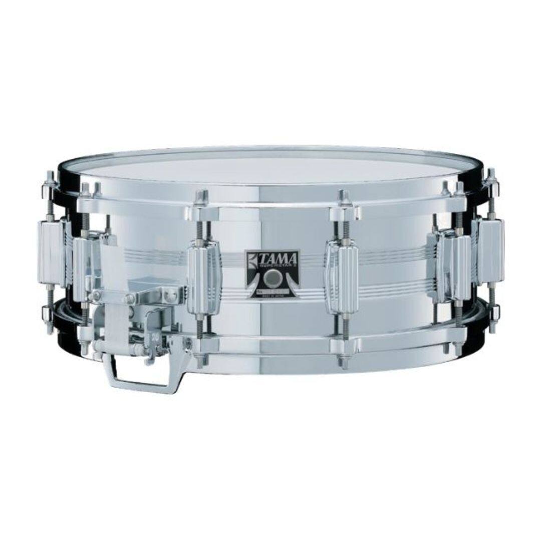 Front. Tama - TAMA 50th Limited Mastercraft STEEL 14x5-Inch Snare Drum.