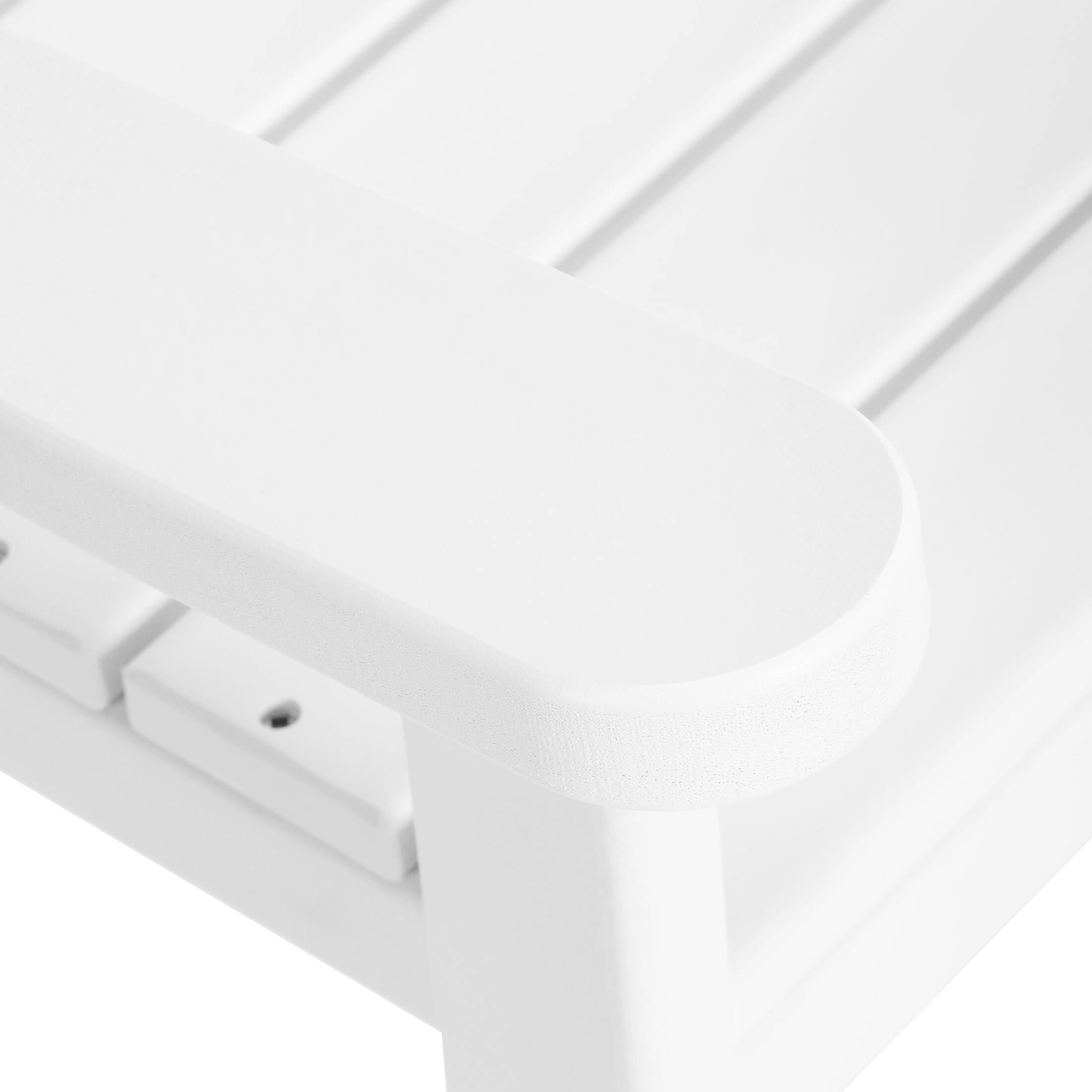 Alt View 2. WestinTrends - WestinTrends Malibu 3-Piece Kids Outdoor Rocking Chairs Set With Kids Square Side Table - White.