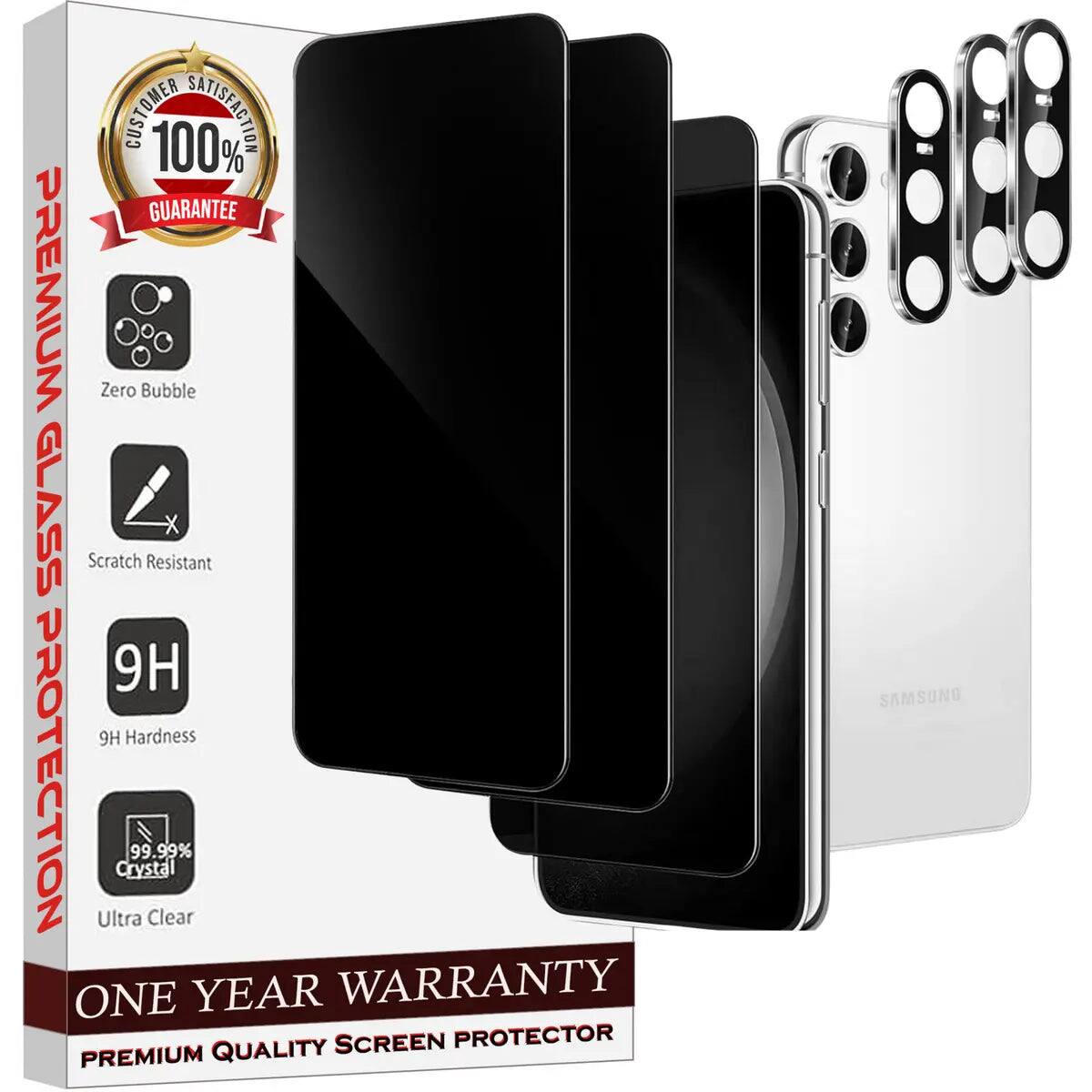 CUSTOMER 100% SATISFACTION GUARANTEE PREMIUM Zero Bubble GLASS Scratch Resistant 9H 9H Hardness PROTECTION ONE Ultra Crystal 99.99% Clear YEAR SCREEN WARRANTY PROTECTOR PREMIUM QUALITY

SAMSUNG