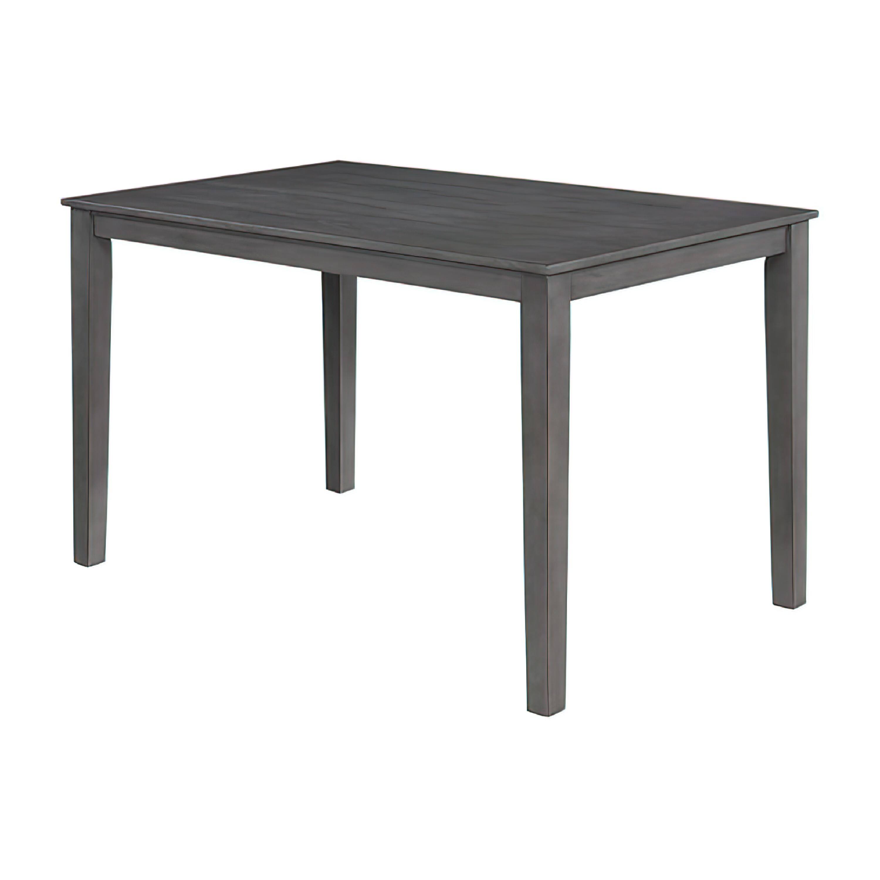 Alt View 2. Manhattan Lane - 7 Piece Wooden Counter Height Table Set, Brown - Brown.