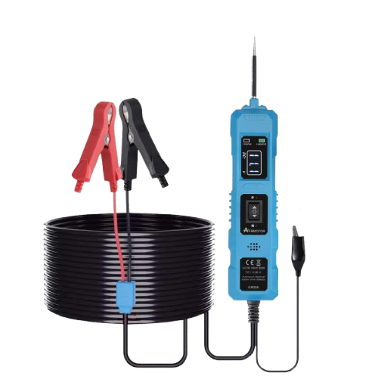 Stock Preferred - 3.5 36V Digital Automotive Circuit Tester Probe - Blue