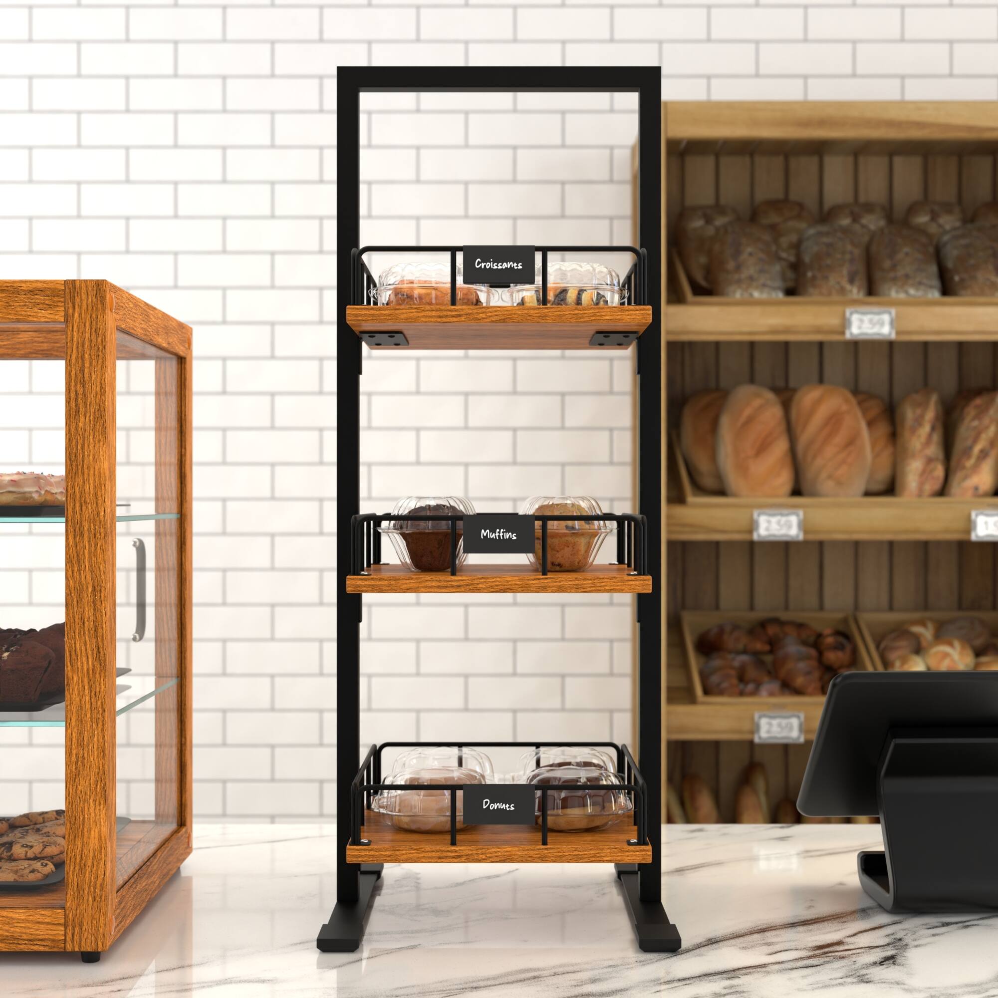 Croissants  
Muffins  
Donuts