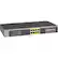 Left. NETGEAR - 16-Port 10/100/1000 Mbps Gigabit Smart Managed Plus Switch - Gray.
