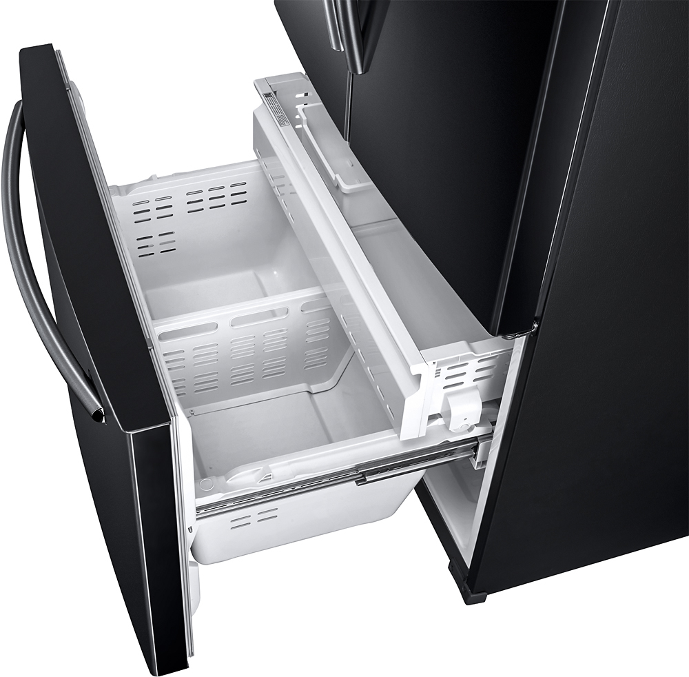 Samsung 25.5 Cu. Ft. French Door Refrigerator Black RF26HFENDBC - Best Buy