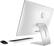 Back Zoom. HP - Pavilion 23" Touch-Screen All-In-One - Intel Core i3 - 8GB Memory - 1TB Hard Drive - Black/White.