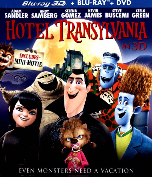  Hotel Transylvania [Includes Digital Copy] [3D] [Blu-ray] [Blu-ray/Blu-ray 3D] [2012]