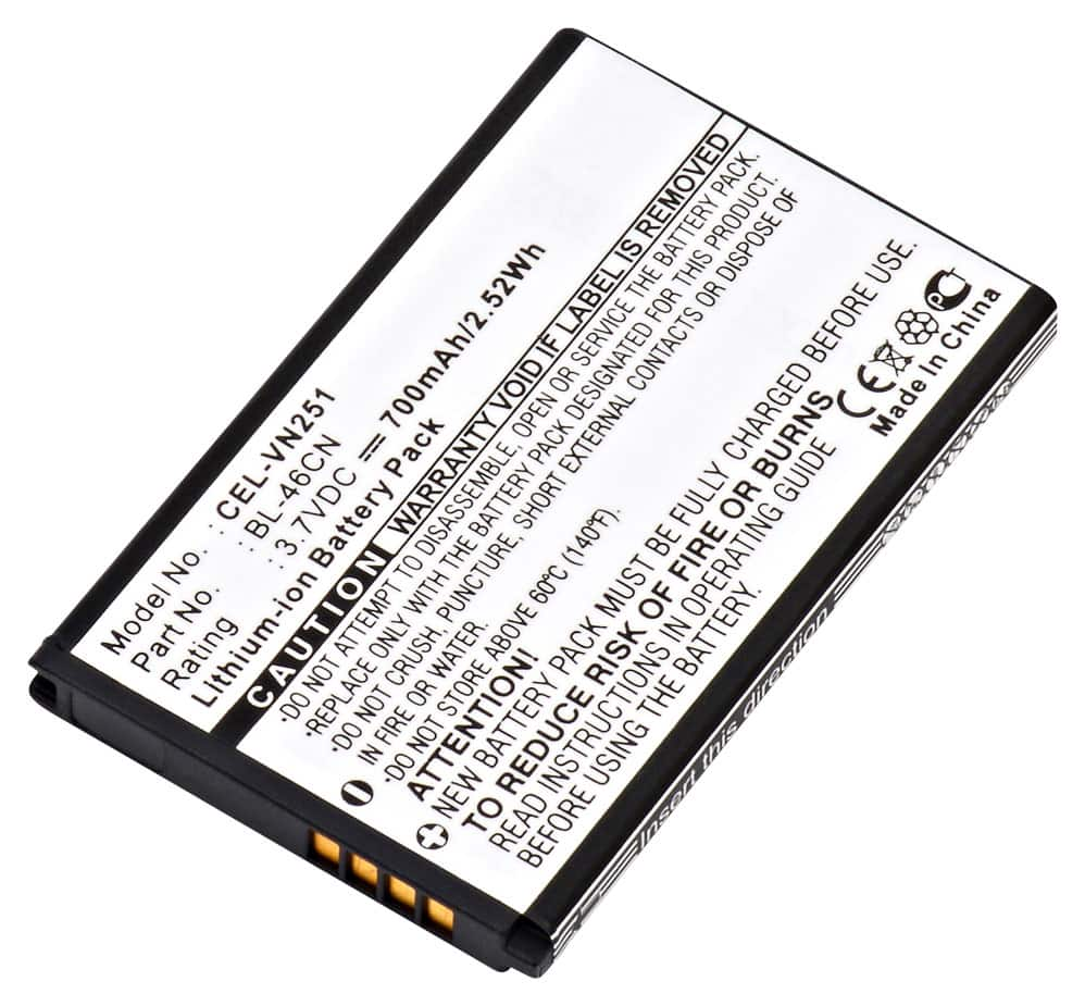 Best Buy: UltraLast Lithium-Ion Battery for Select LG Cell Phones CEL-VN251