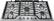 Alt View 12. Frigidaire - Gallery 36" Built-In Gas Cooktop.