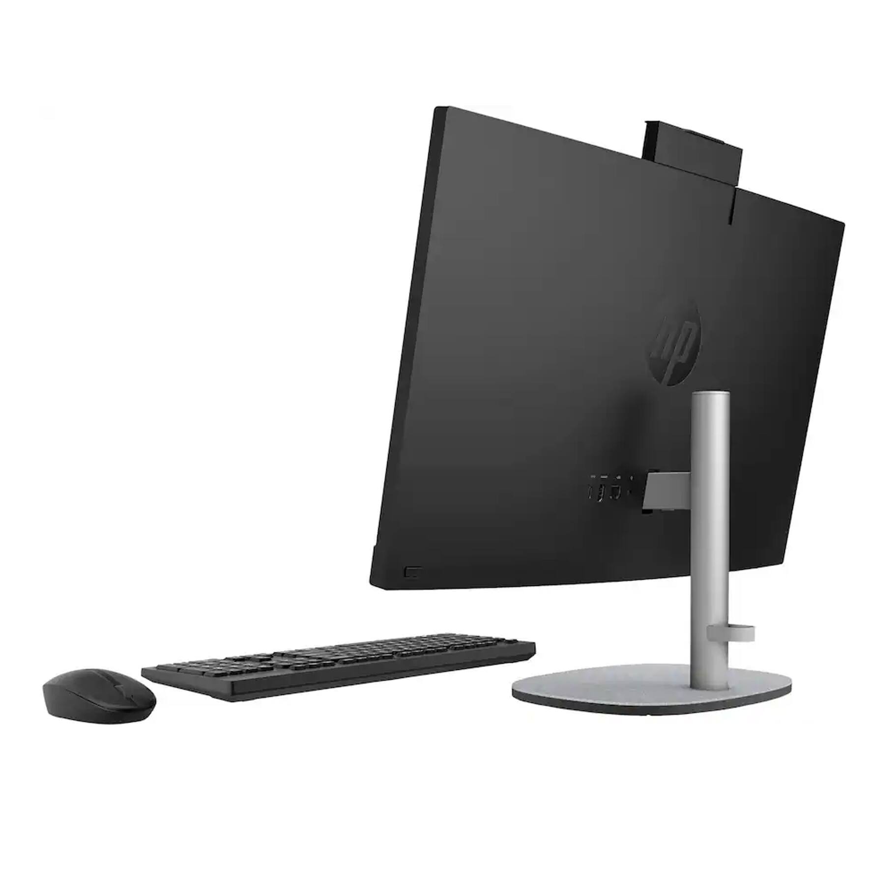 Alt View 10. HP - 24 All-in-One 23.8 FHD Display (Ryzen AI 5 340, 64GB, 4TB SSD, AMD Radeon 840M, WiFi 6, Win 11 Pro) w/USB Hub - Jet Black.