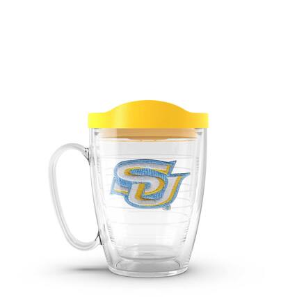 Front. Tervis - Southern University Jaguars 16oz. Emblem Classic Tumbler - Multicolor.