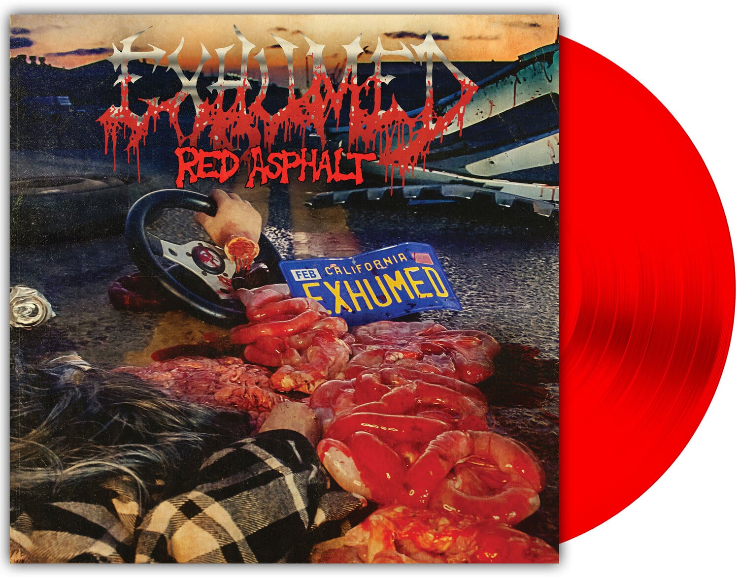 Exhumed - Red Asphalt   - VINYL LP price history on PriceWatchPro