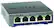 Front. NETGEAR - 5-Port 10/100/1000 Mbps Gigabit Smart Managed Plus Switch - Gray.
