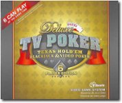 Front Standard. Senario - Deluxe TV Poker: Texas Hold'Em, Blackjack & Video Poker.
