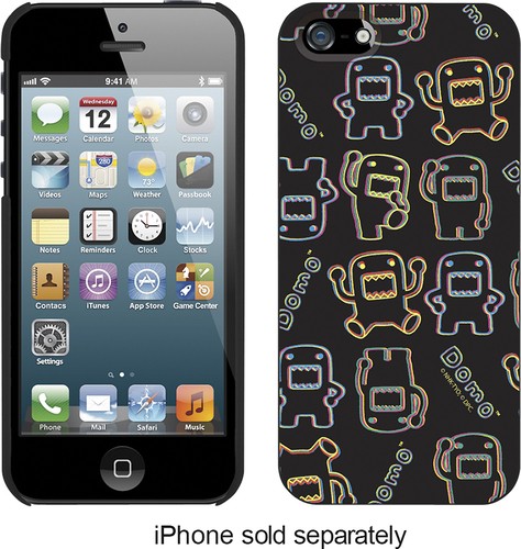  Coveroo - Domo Dancing Shell Case for Apple® iPhone® 5 and 5s - Black