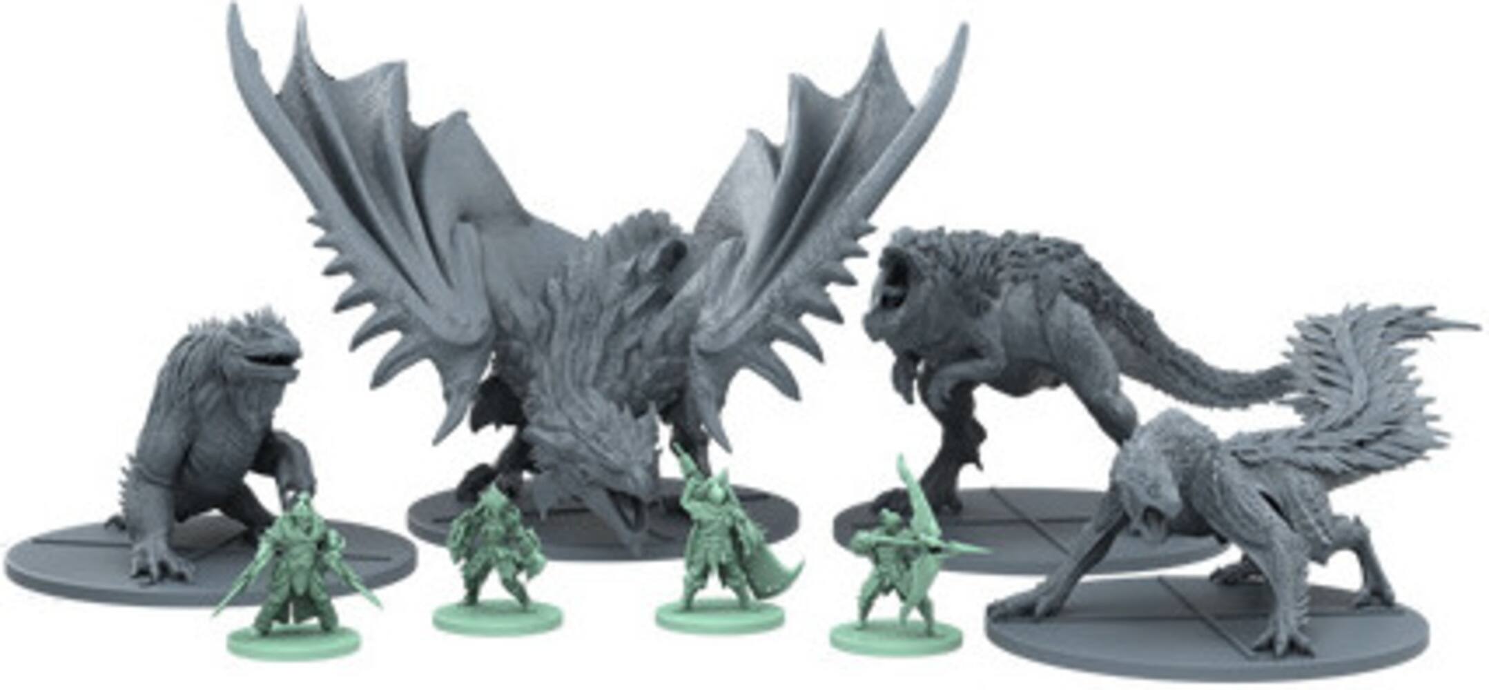 Angle. Steamforged - Steamforged Games Monster Hunter World Ancient Forest Core Board Game.