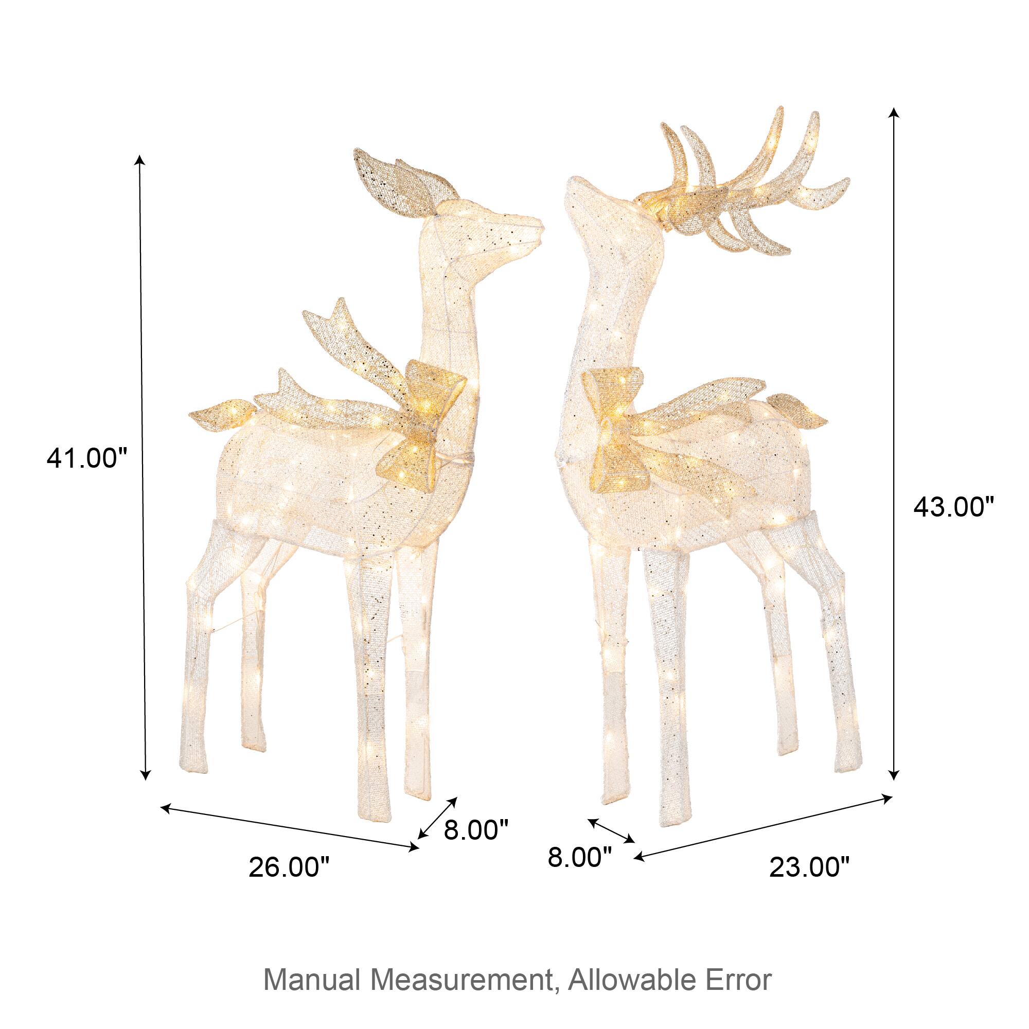 41.00"  
43.00"  
26.00"  
8.00" 8.00"  
23.00"  
Manual Measurement, Allowable Error