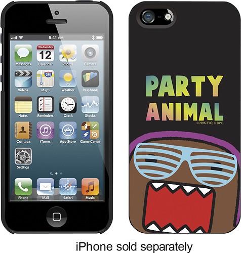  Coveroo - Domo Party Animal Shell Case for Apple® iPhone® 5 and 5s - Black