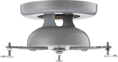 Sanus - Universal Projector Ceiling Mount - Silver - Front_Zoom