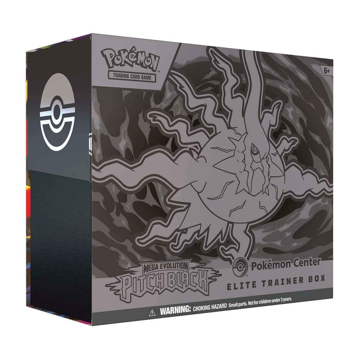POKÉMON™ TRADING CARD GAME  
6+  
EVOLUTION  
Pokémon Center  
MEGA TRAINER BOX  
POWDER ELITE  
Small parts. Not for children under 3 years.  
WARNING: CHOKING HAZARD