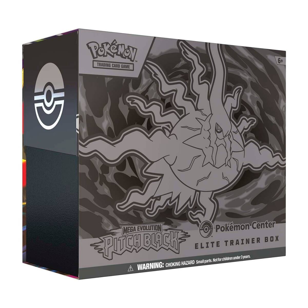 POKÉMON™ TRADING CARD GAME  
6+  
EVOLUTION  
Pokémon Center  
MEGA TRAINER BOX  
POWDER ELITE  
Small parts. Not for children under 3 years.  
WARNING: CHOKING HAZARD