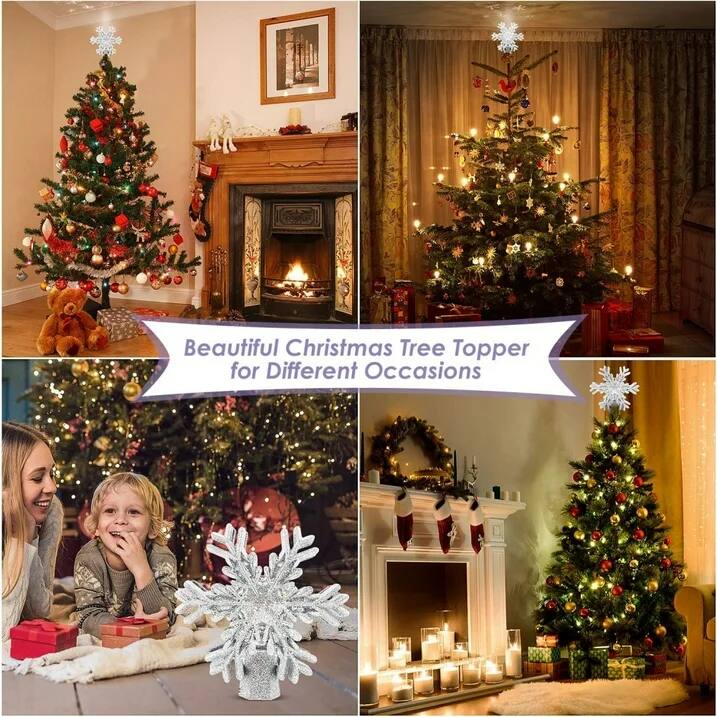 Beautiful Christmas Tree Topper for Different Occasions