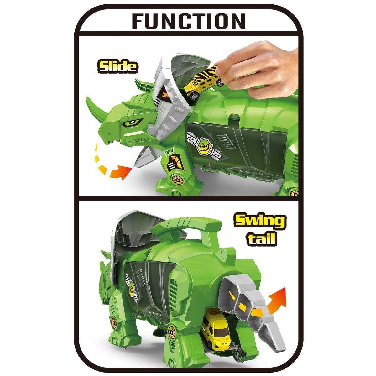 FUNCTION

Slide

Swing tail