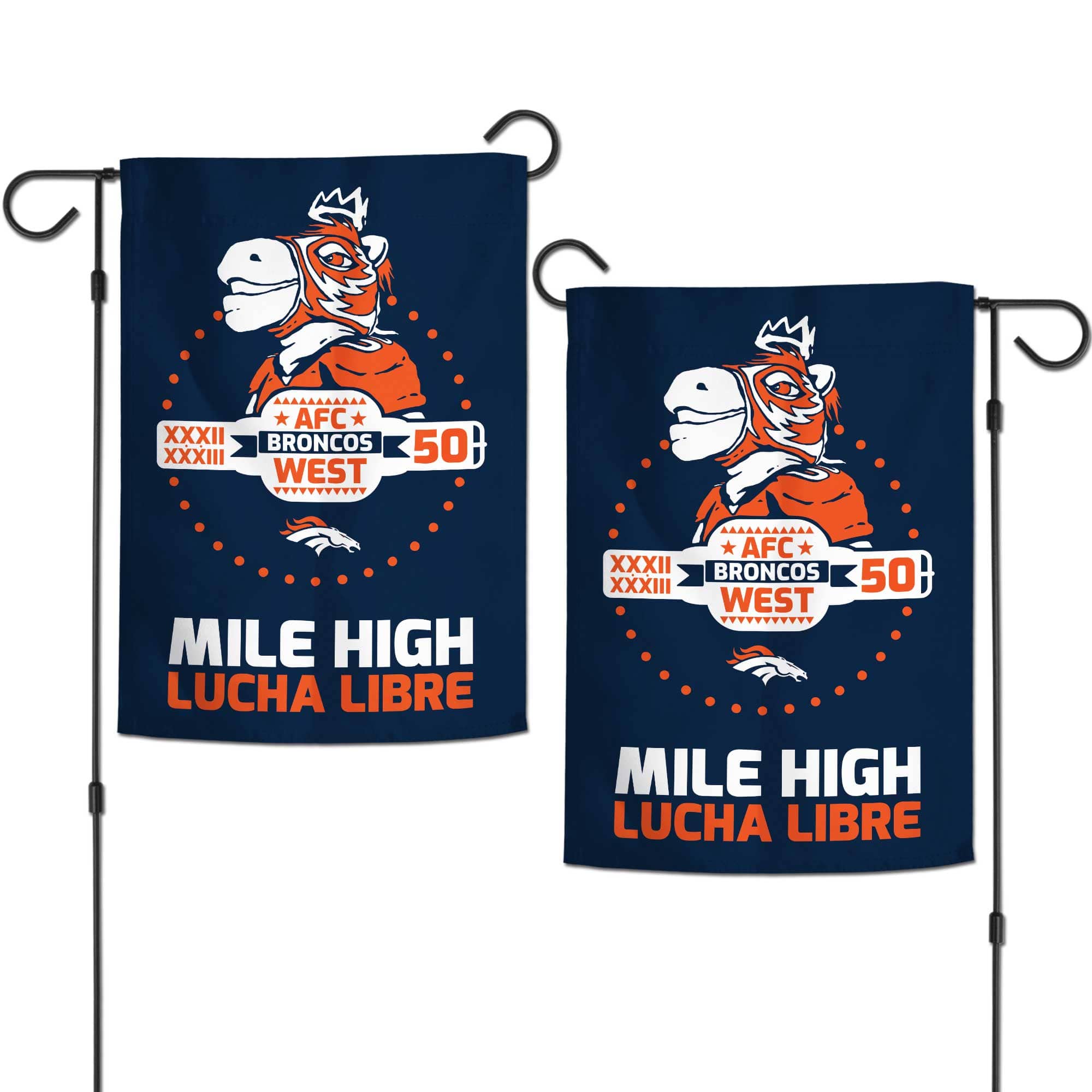 WinCraft - Lucha Libre 12" x 18" Double-Sided Garden Flag - Multicolor