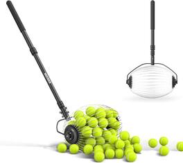 Neewer - Roller Ball Collector, 40-Ball Capacity, No Bending - Black