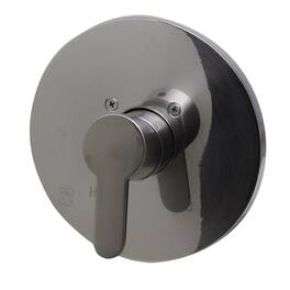 Alfi - Brushed Nickel Shower Valve Mixer with Rounded Lever Handle - Silver