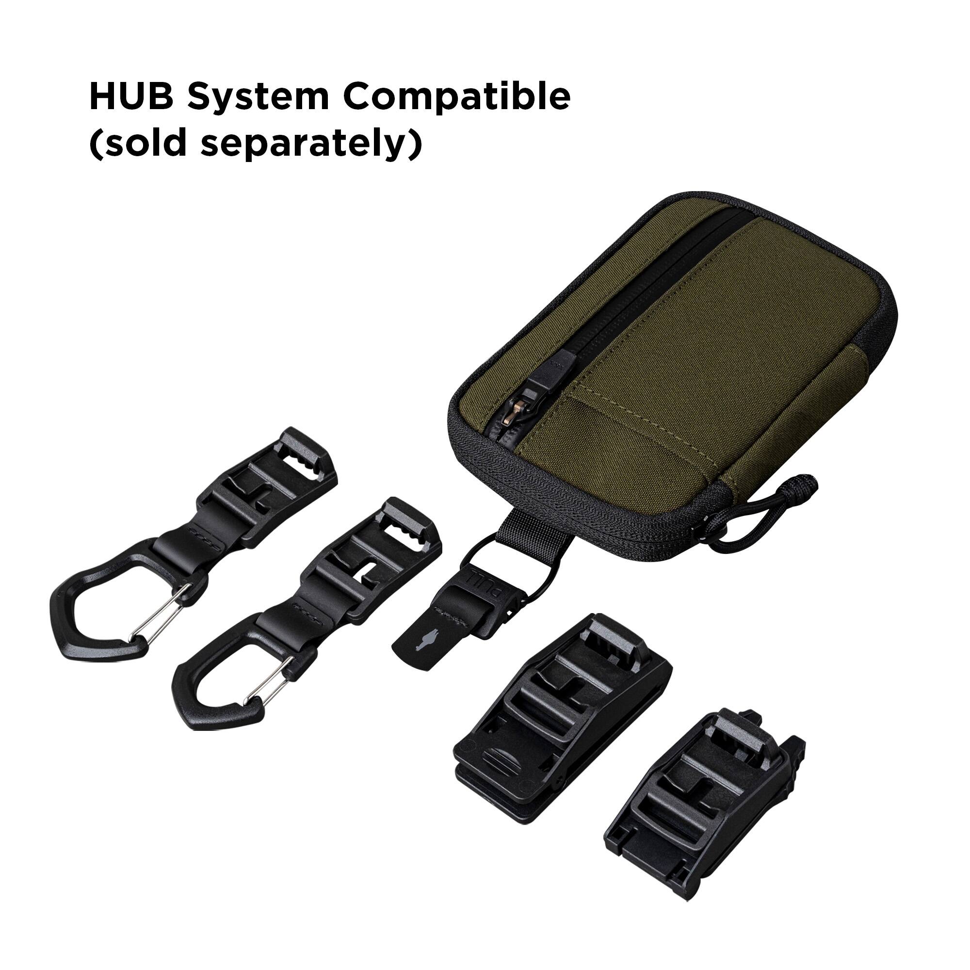 HUB System Compatible  
(sold separately)