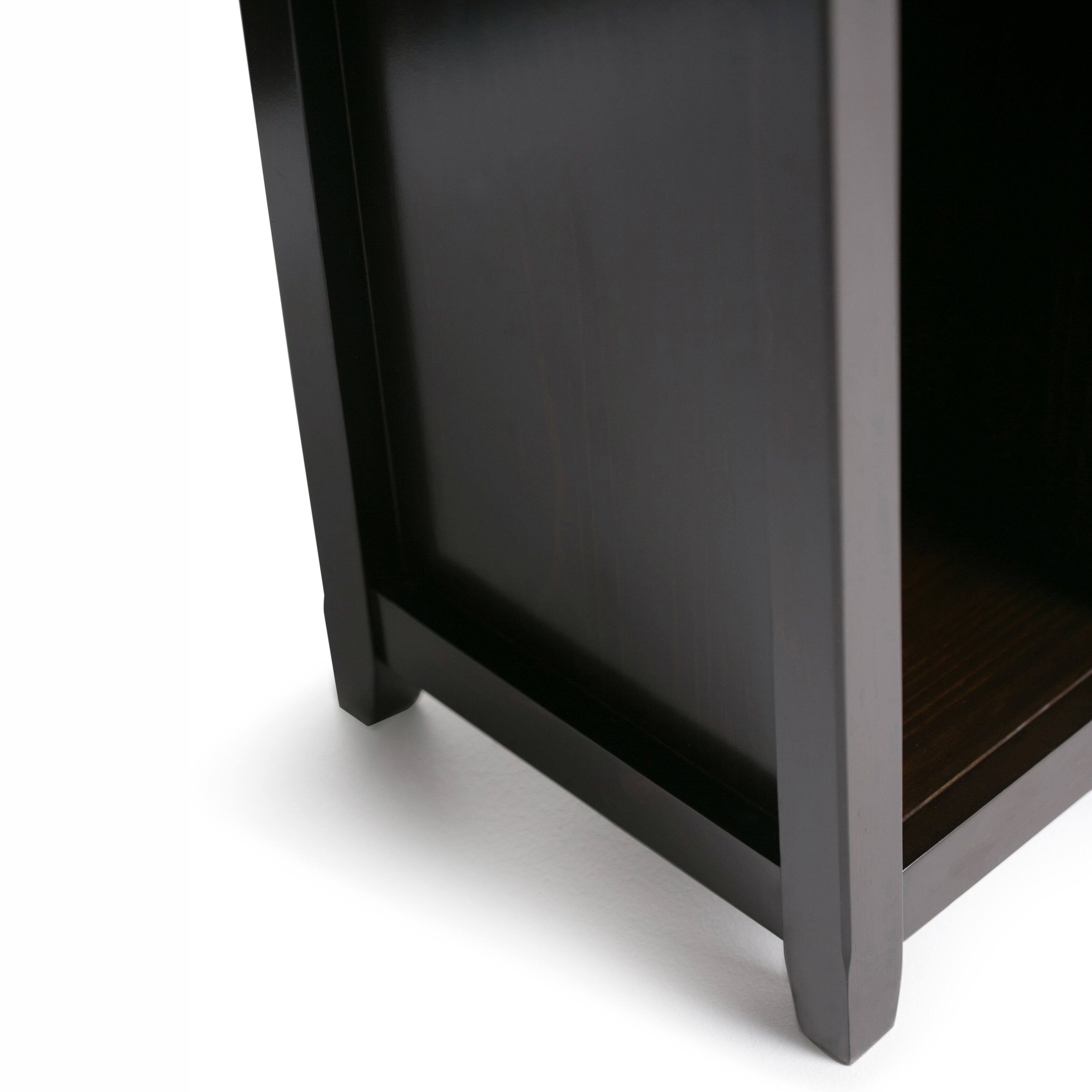 Alt View 13. Simpli Home - Amherst Multi Cube Bookcase and Storage Unit - Hickory Brown.