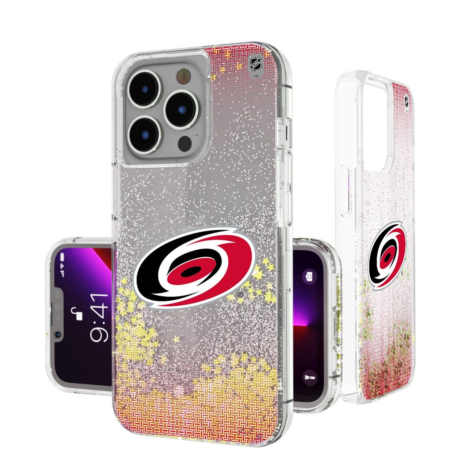 Keyscaper - NHL - Carolina Hurricanes Linen Logo iPhone Glitter Case - 13 Pro - Multicolor price history on PriceWatchPro