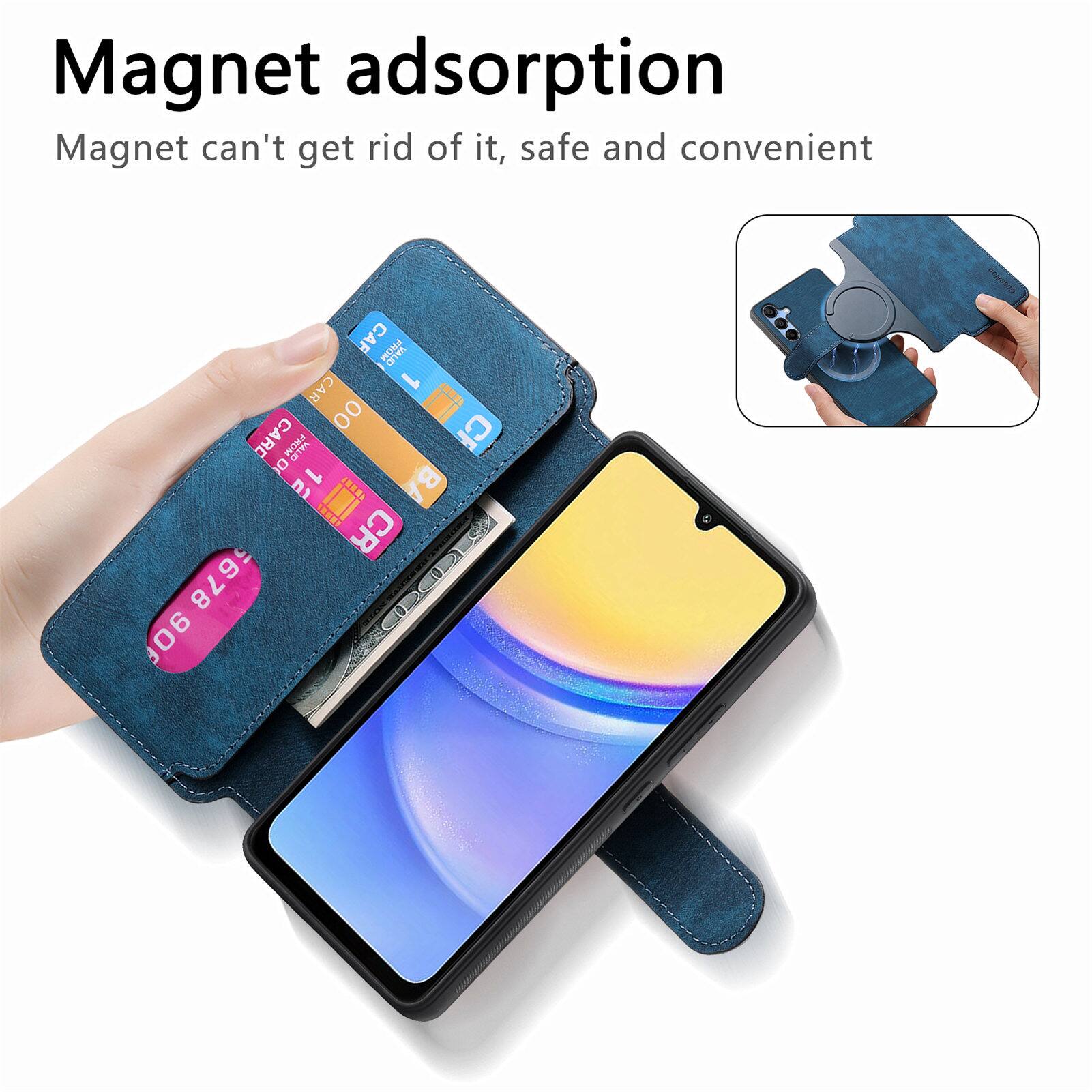 Magnet adsorption  
Magnet can't get rid of it, safe and convenient