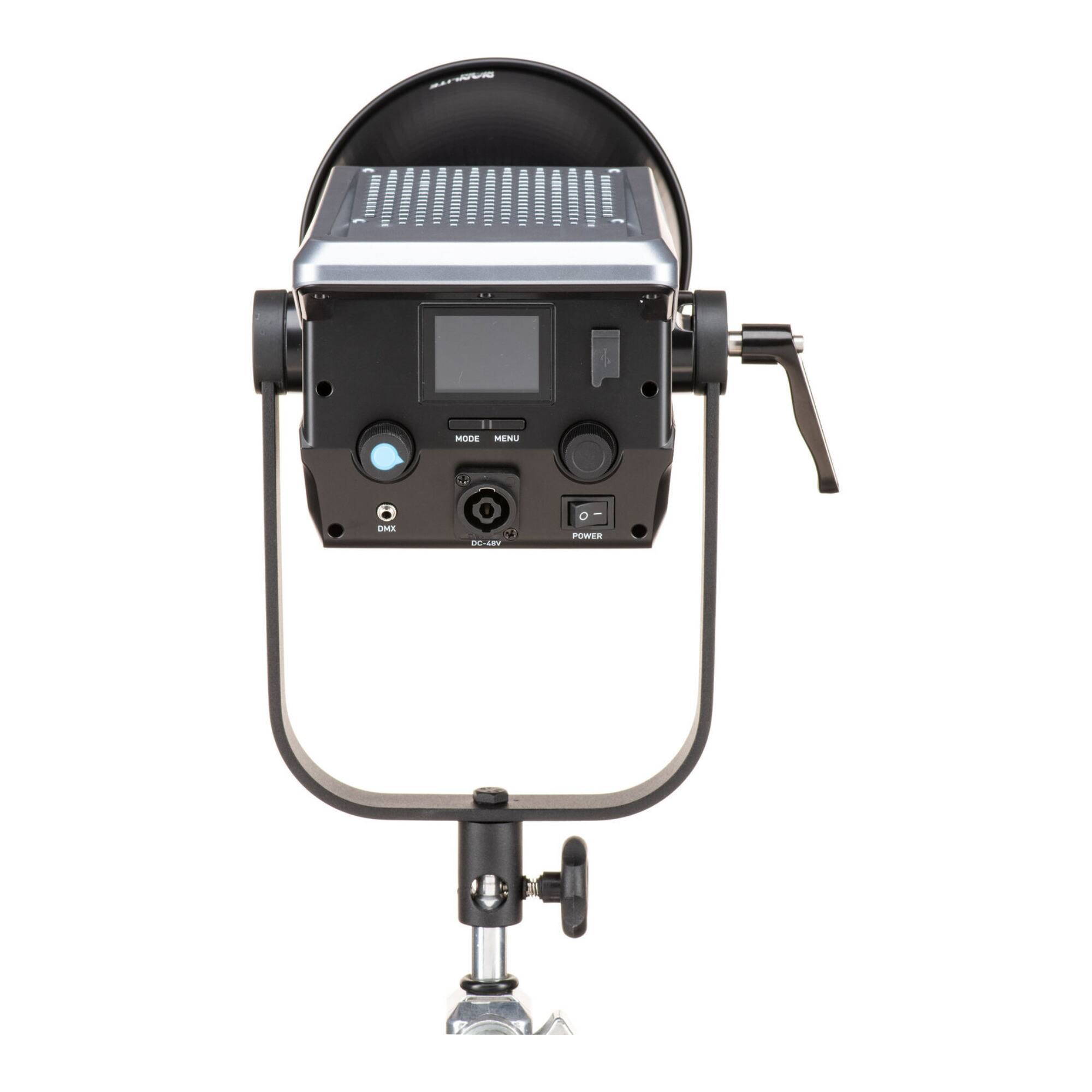 FC300B Bi Color LED Spotlight with Nanlite FL 20G Fresnel Lens