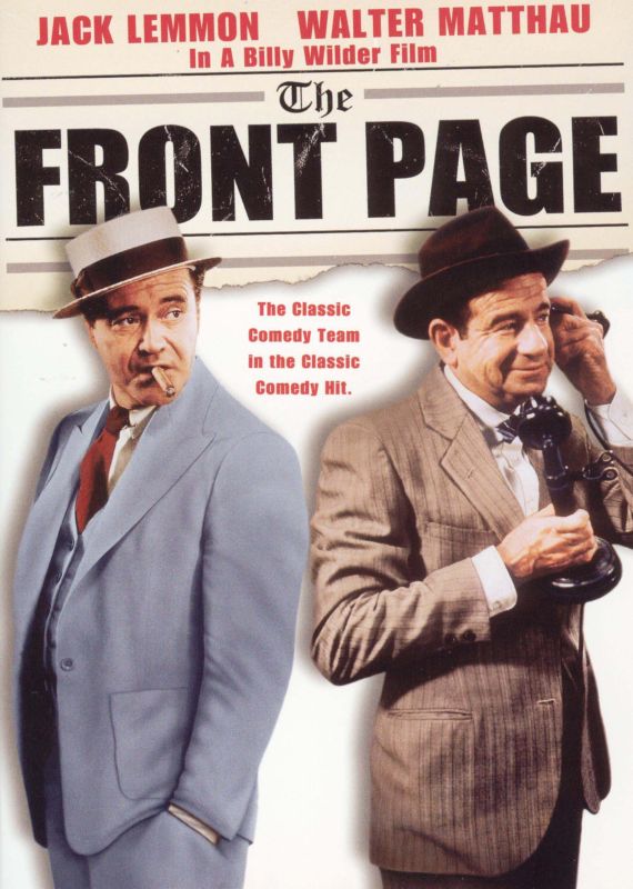 The Front Page [DVD] [1974]