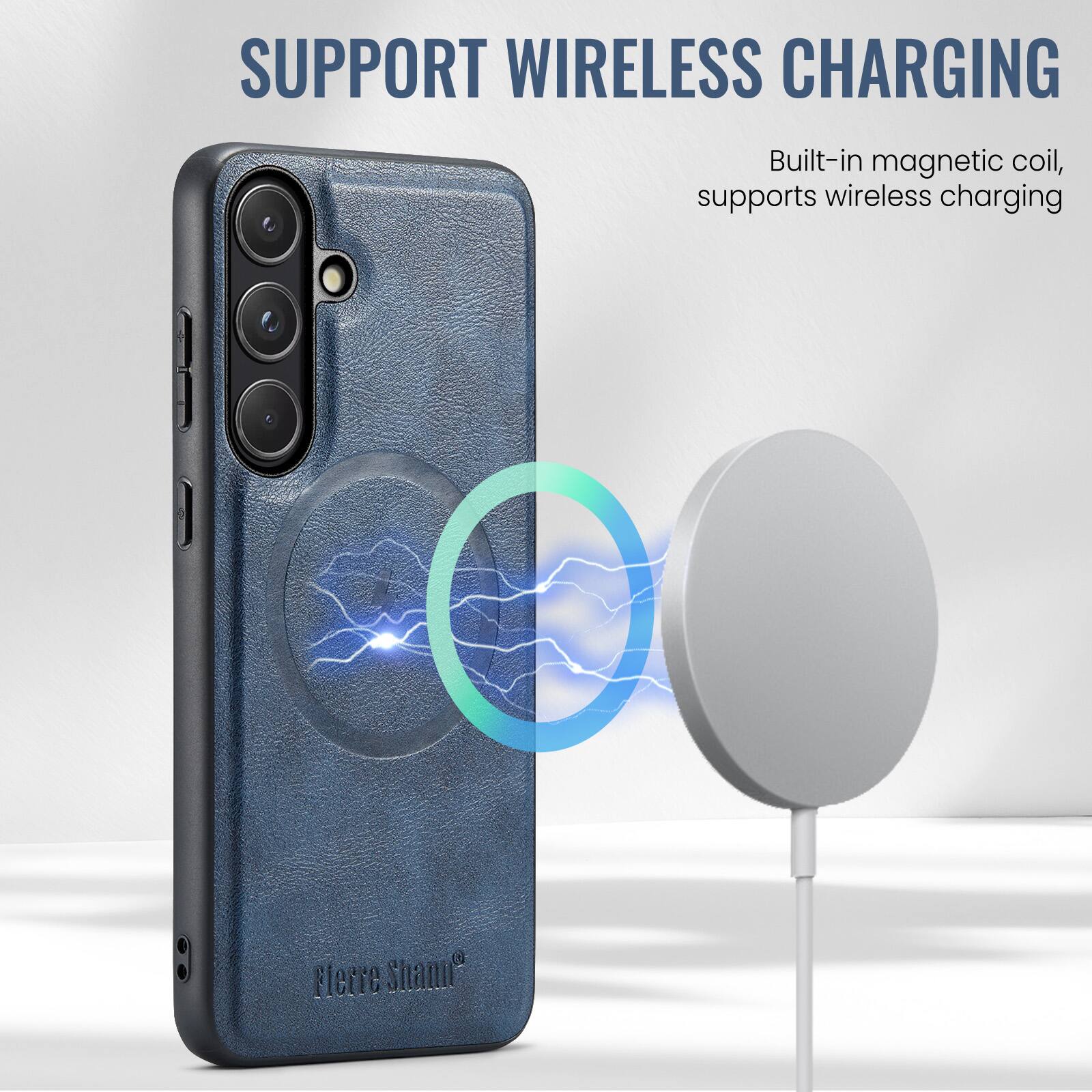 SUPPORT WIRELESS CHARGING  
Built-in magnetic coil, supports wireless charging  

Fletre Shanu