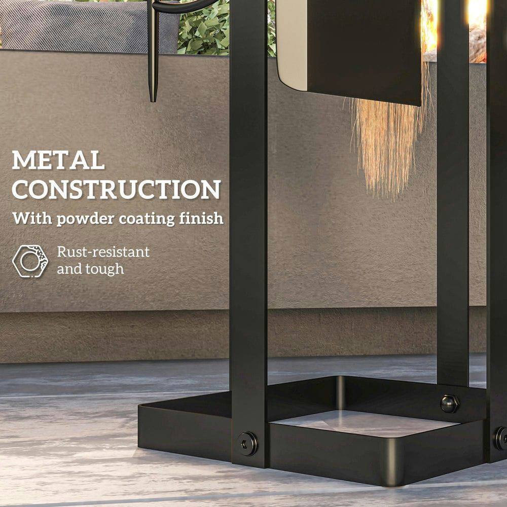 METAL CONSTRUCTION  
With powder coating finish  

Rust-resistant and tough